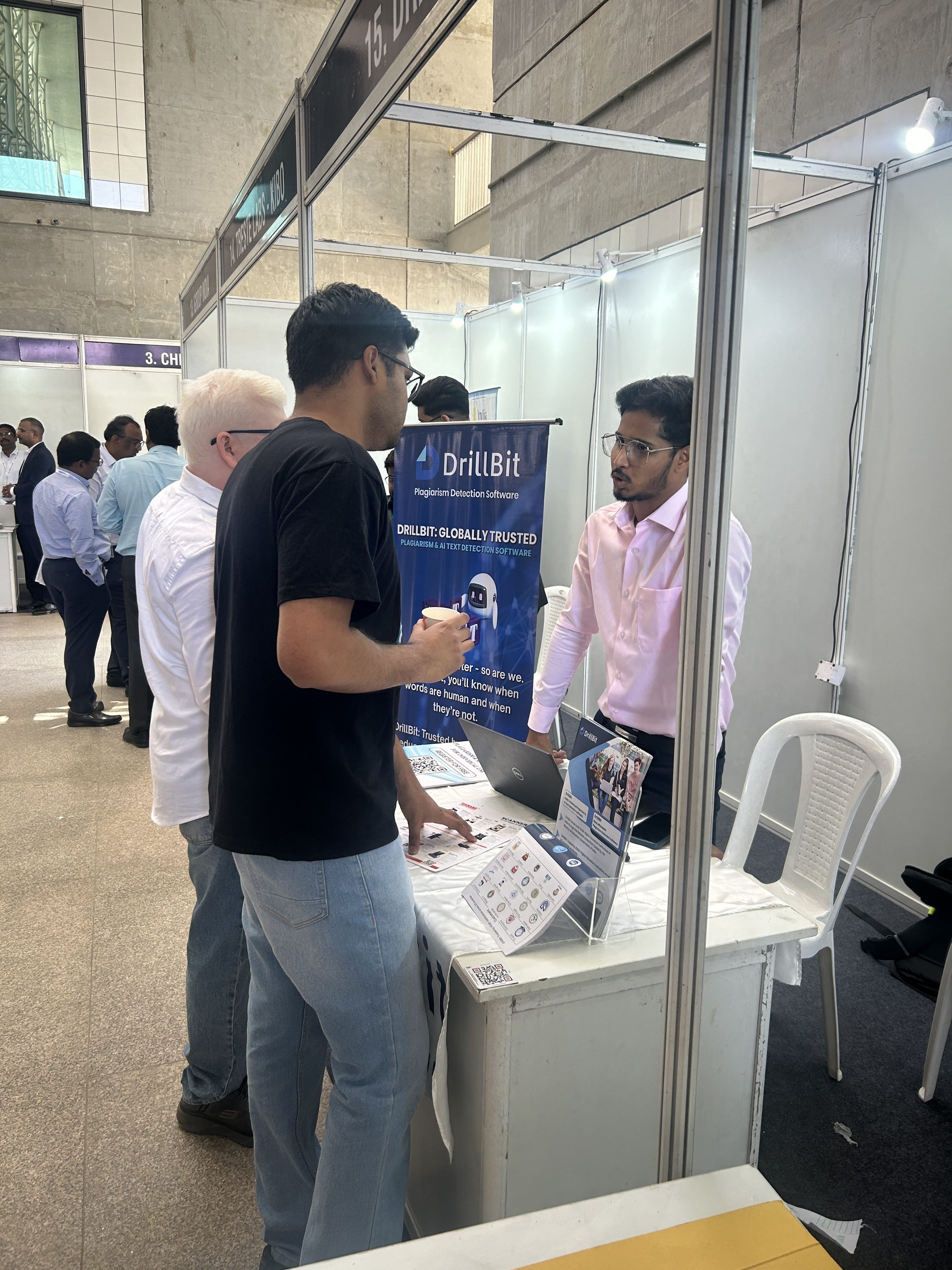 DrillBit exhibition booth at AIDL 2026