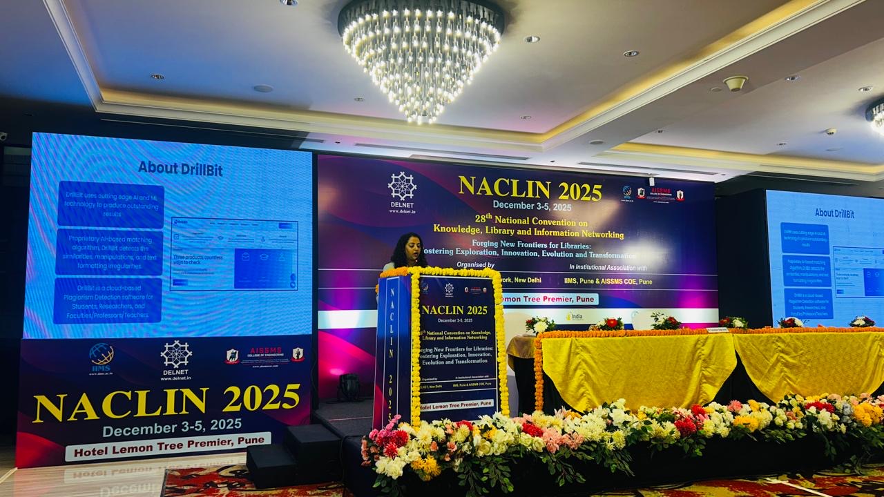 DrillBit stage presentation at NACLIN 2025