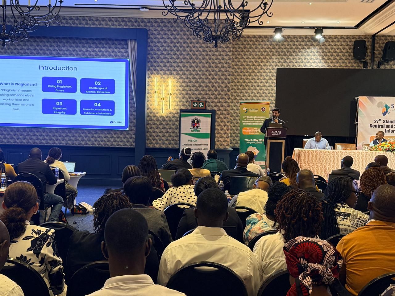 DrillBit presentation session at SCECSAL 2026, Livingstone